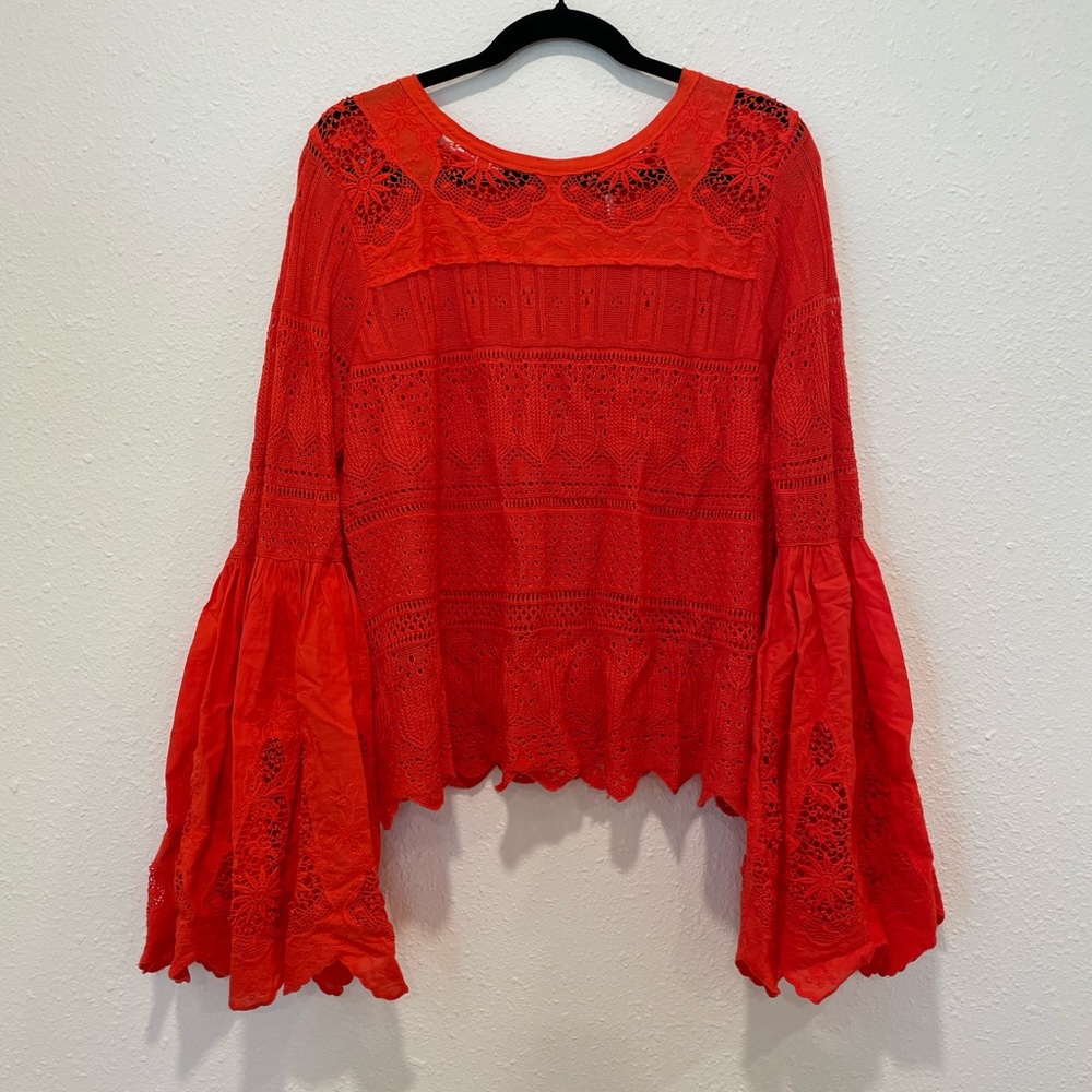 Free People Crochet Top